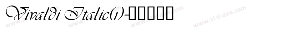 Vivaldi Italic(1)字体转换